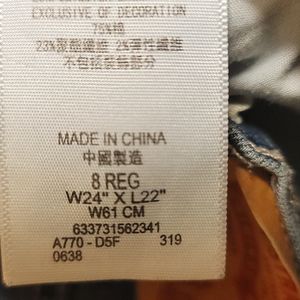 BOY'S JEANS, SIZE 8REG